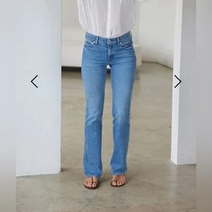 AYR Women's Boot Cut Jeans in Light Blue